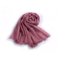 Elegant Fashionable Top Quality Plain Solid Color Cashmere Pashmina